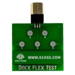 تستر سوکت شارژ Micro USB Dock Flex Test ابزار حرفه‌ای برای عیب‌یابی فلت و سوکت شارژ موبایل، بدون نیاز به لحیم‌کاری و باز کردن برد.