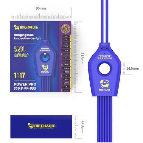 کابل پاور اندرویدی مکانیک MECHANIC 1 TO 18 POWER PRO